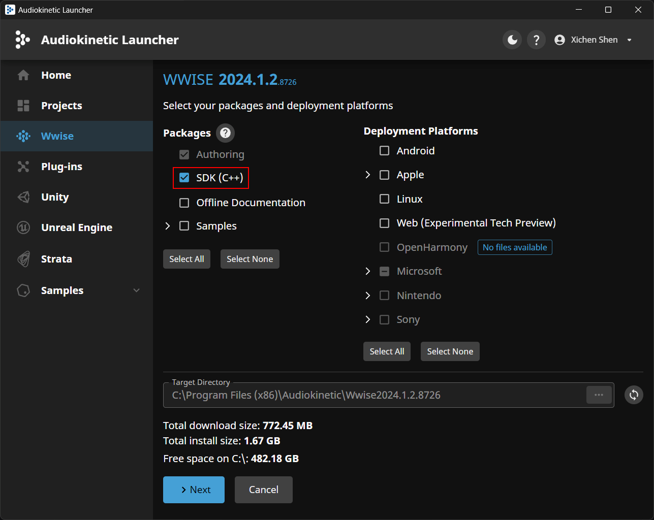 AK Launcher Wwise Modify
