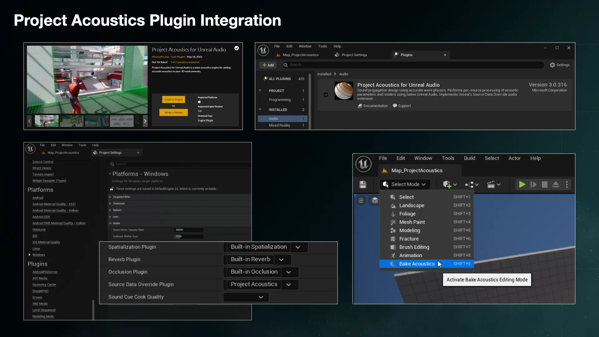 Project Acoustics Plugin Integration